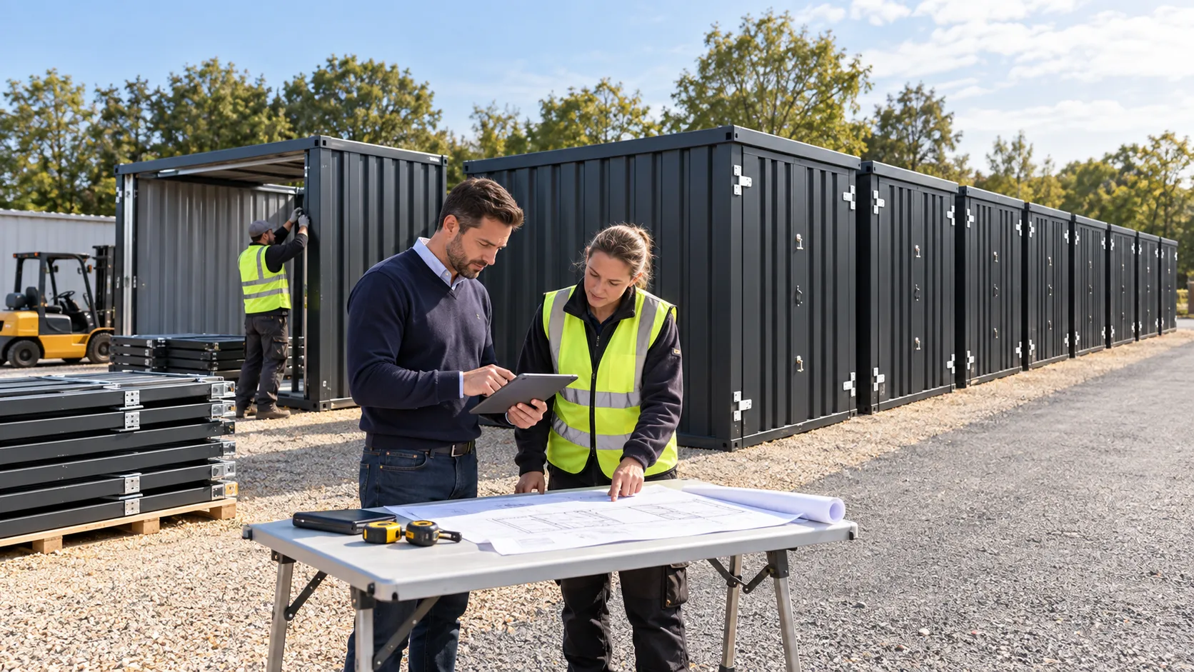 How to Start a Self-Storage Business with Flat-Pack Containers